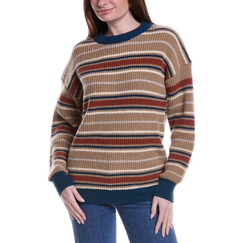 Serenette Womens  Knit Sweater, Tan